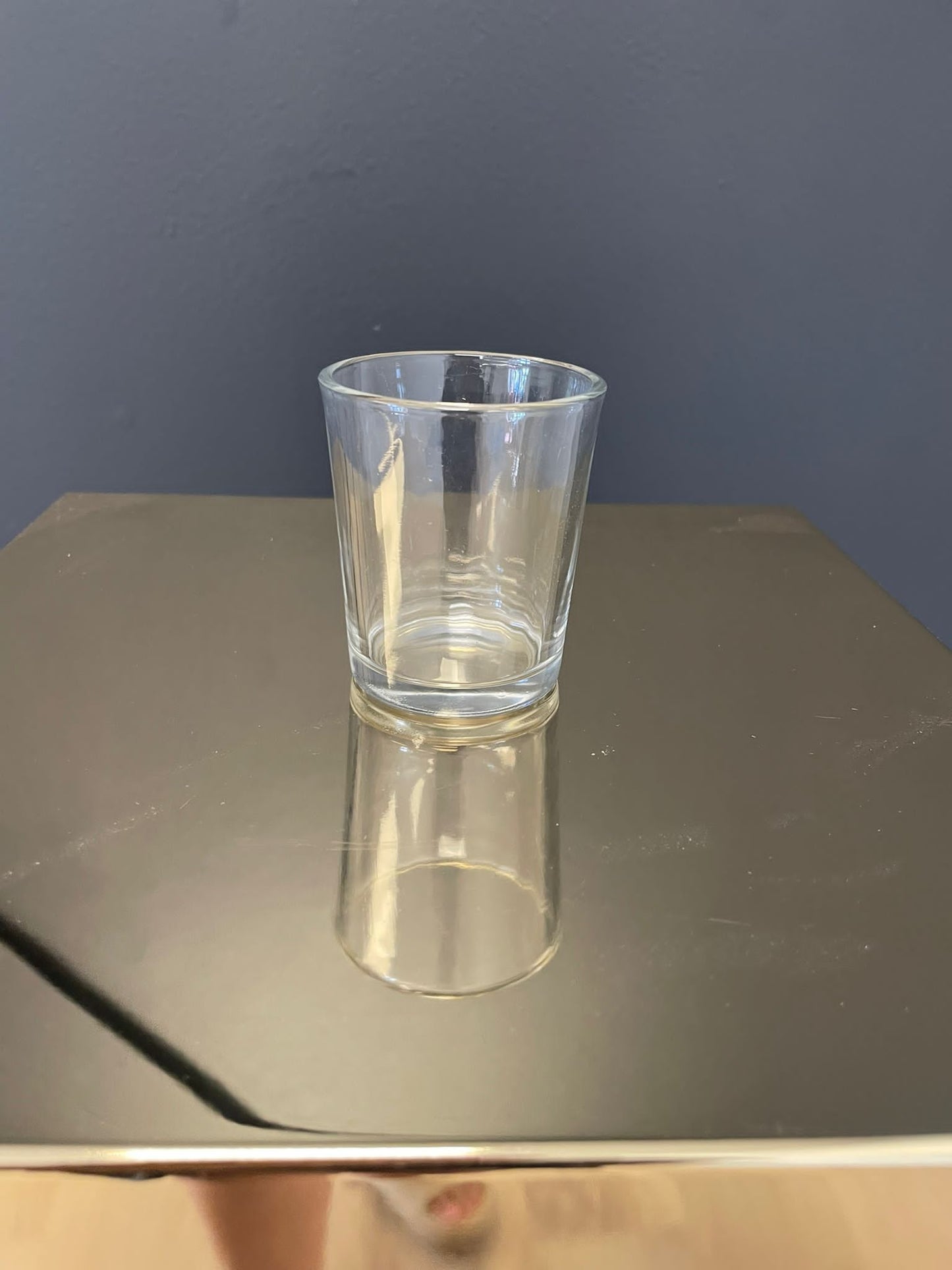 CLEAR VOTIVE CANDLE HOLDERS