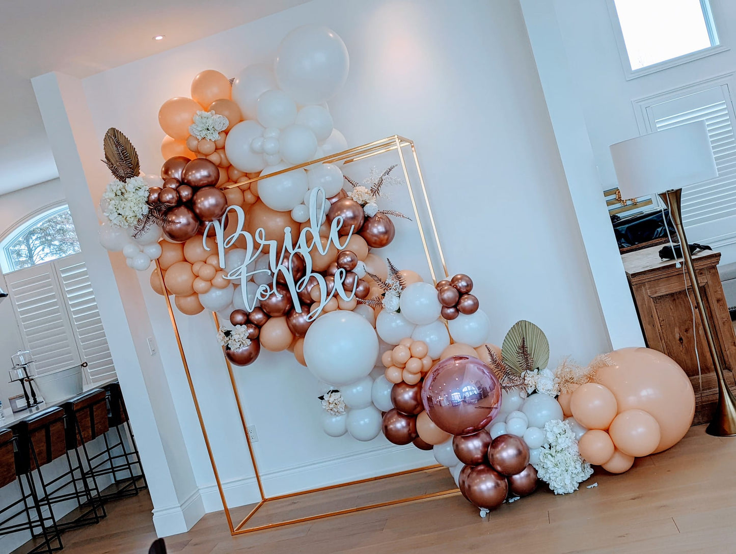 GOLD FRAME BALLOON PACKAGE