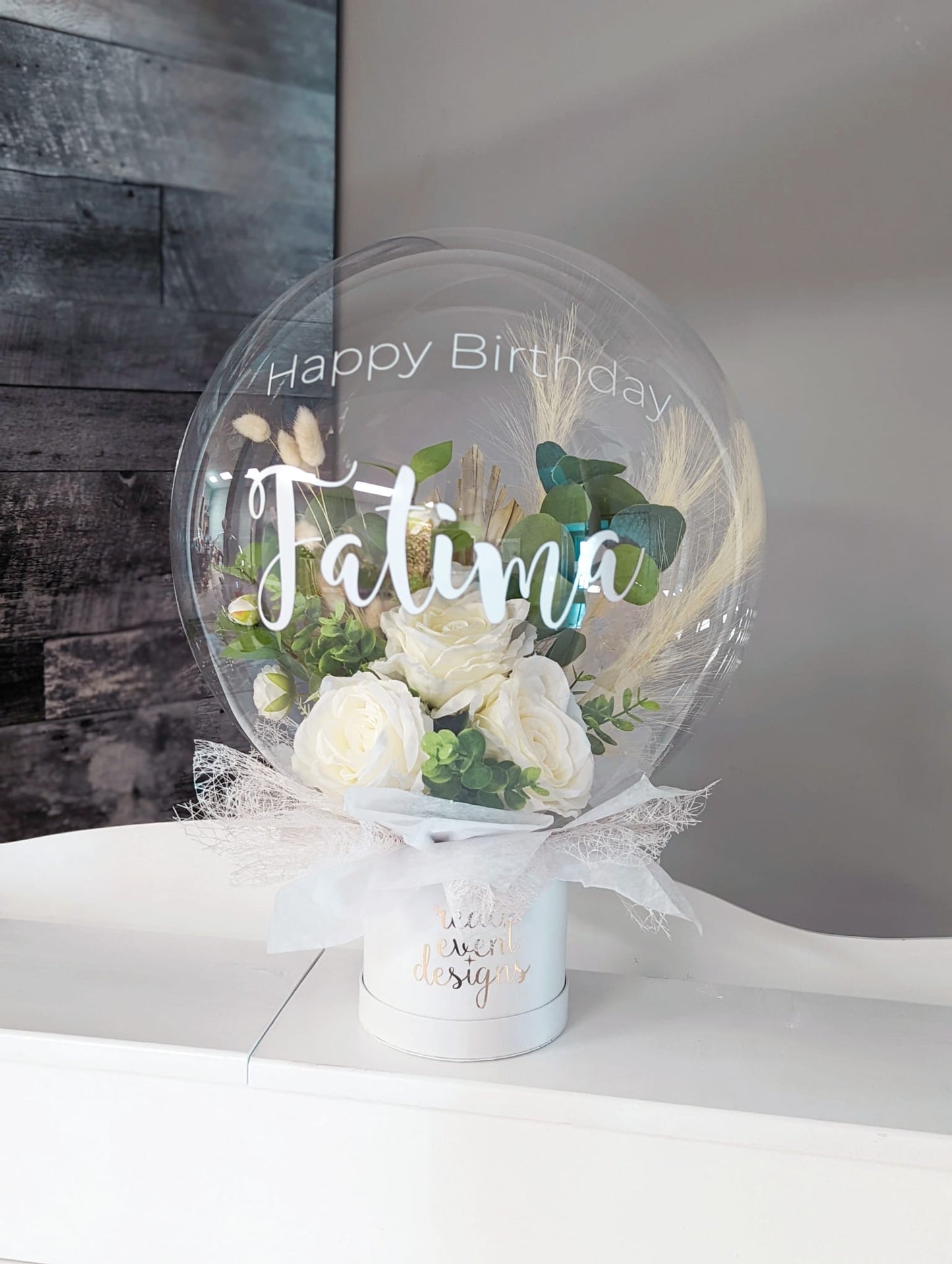 BALLOON SILK FLORAL BOXES