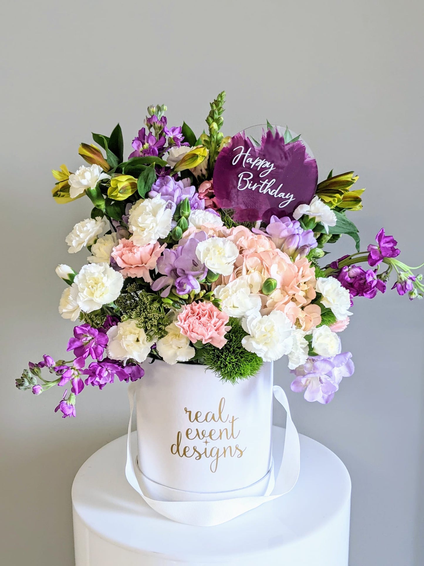 FRESH FLORAL BOX ARRANGEMENTS