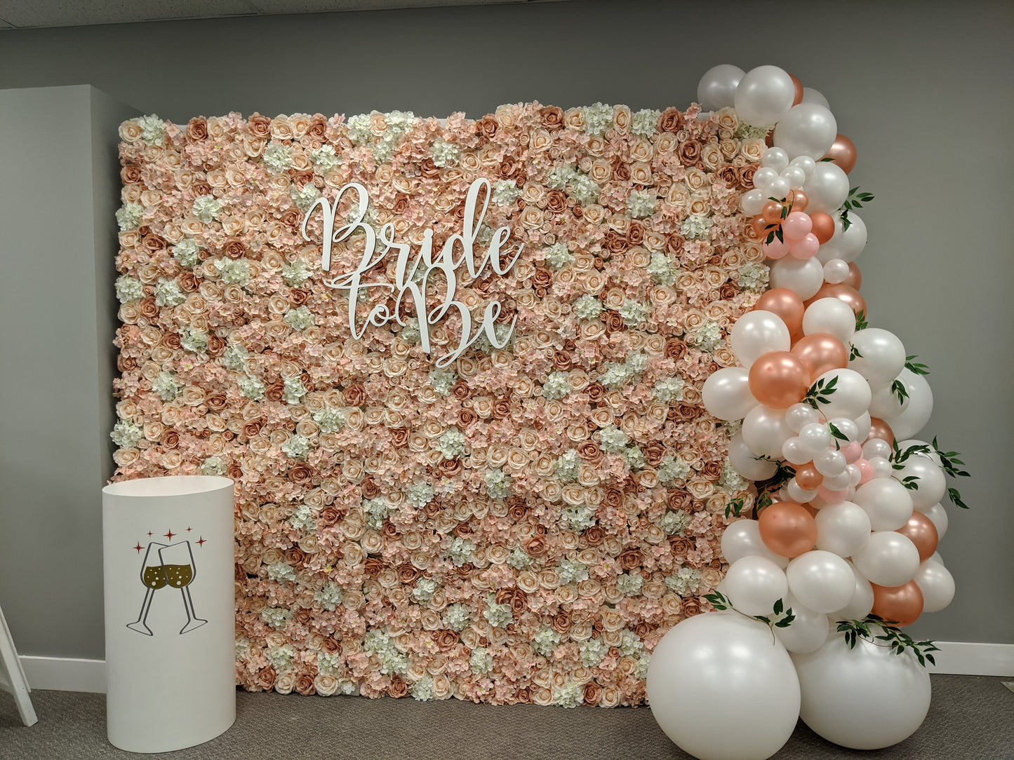 BLUSH FLORAL WALL