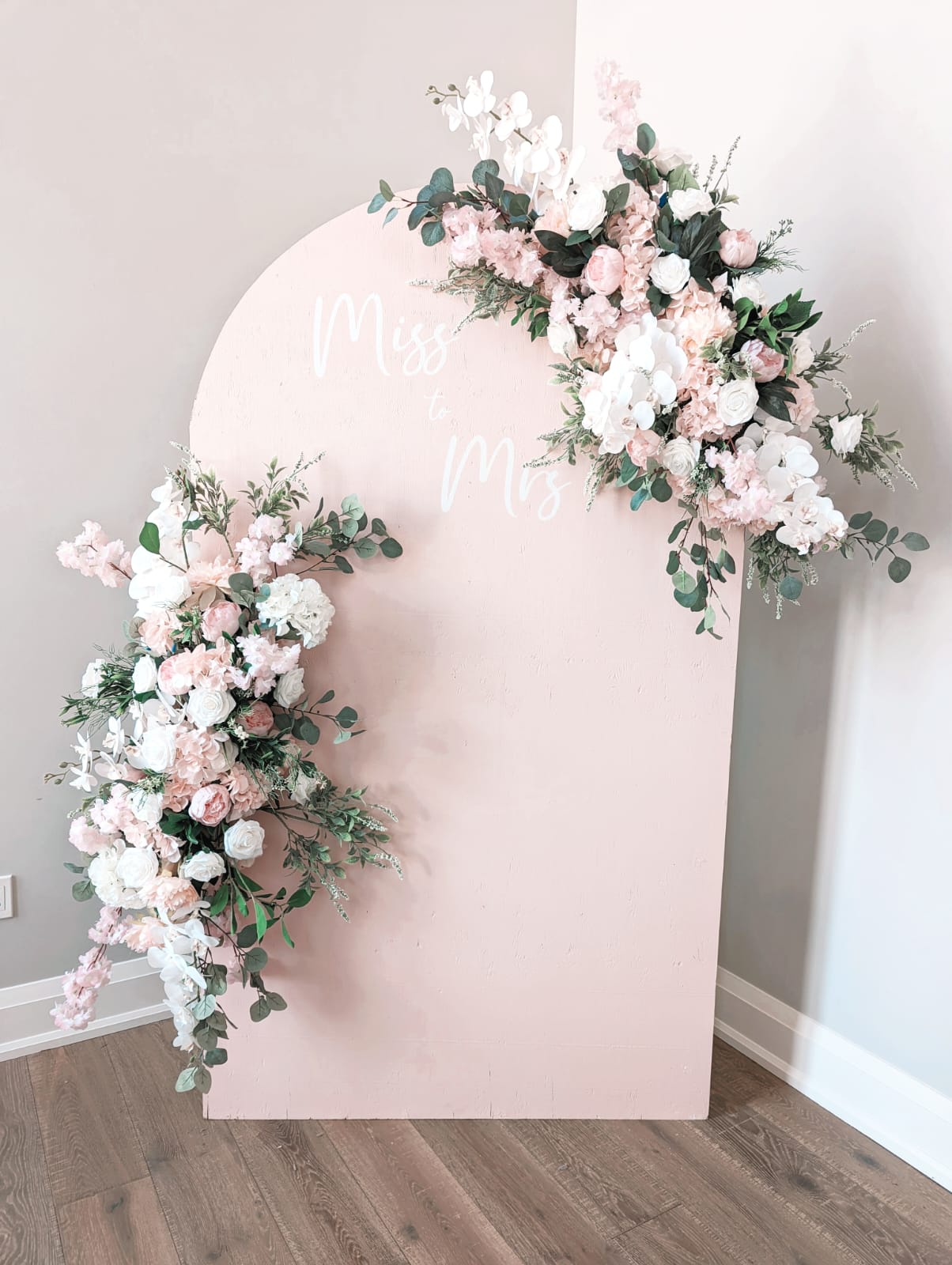 7FT ARCH SOLID BACKDROP