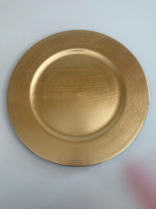 GOLD CHARGER PLATES