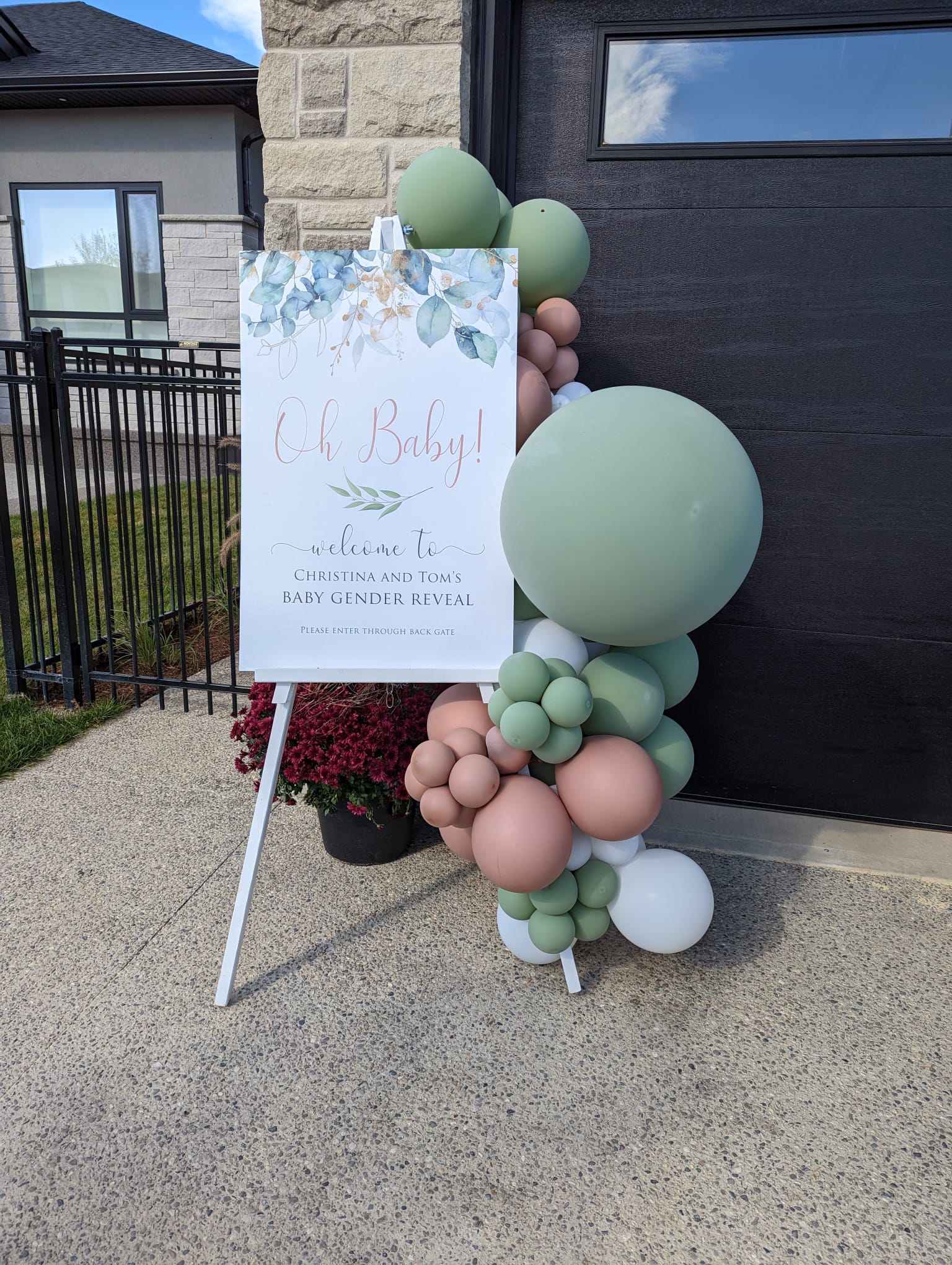 WELCOME SIGN WITH BALLOONS PACKAGE – Real Event Designs