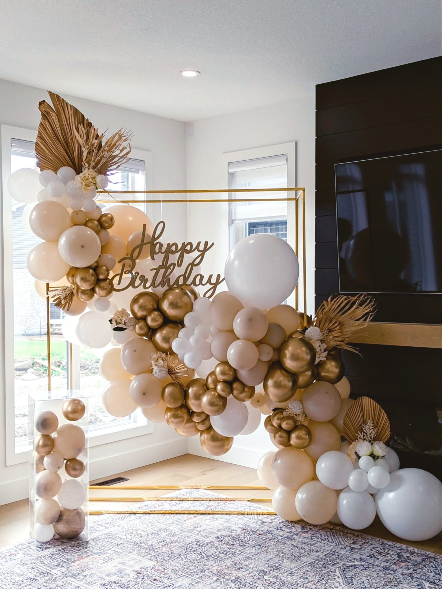 GOLD FRAME BALLOON PACKAGE