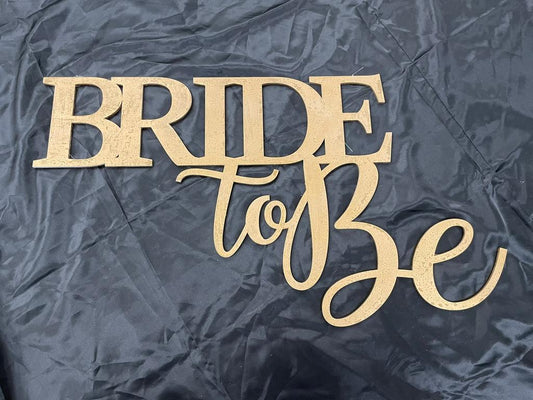 BRIDE TO BE (GOLD)