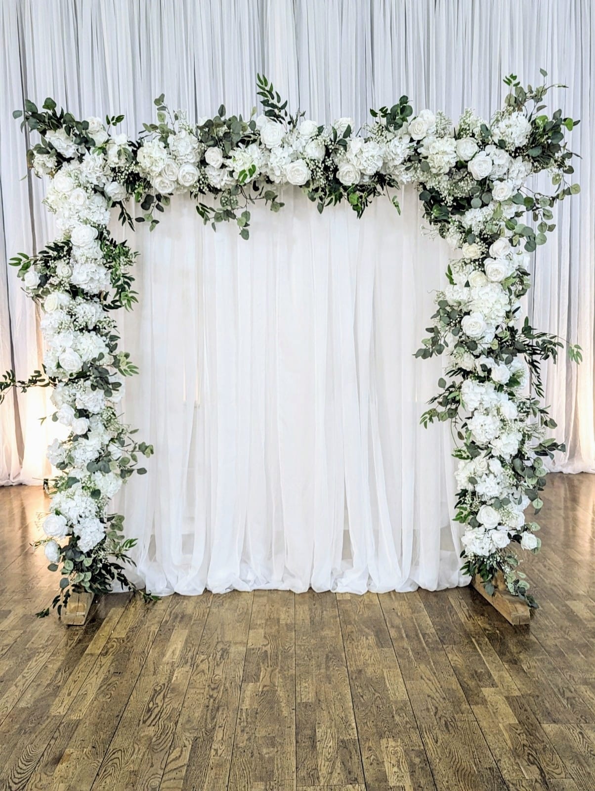 FULL SILK FLORAL ARCH