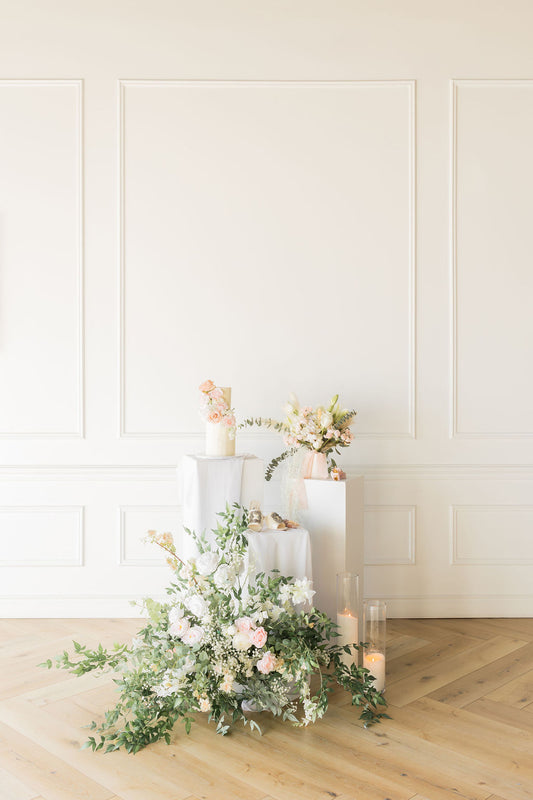 SILK FLOOR FLORAL ARRANGEMENT