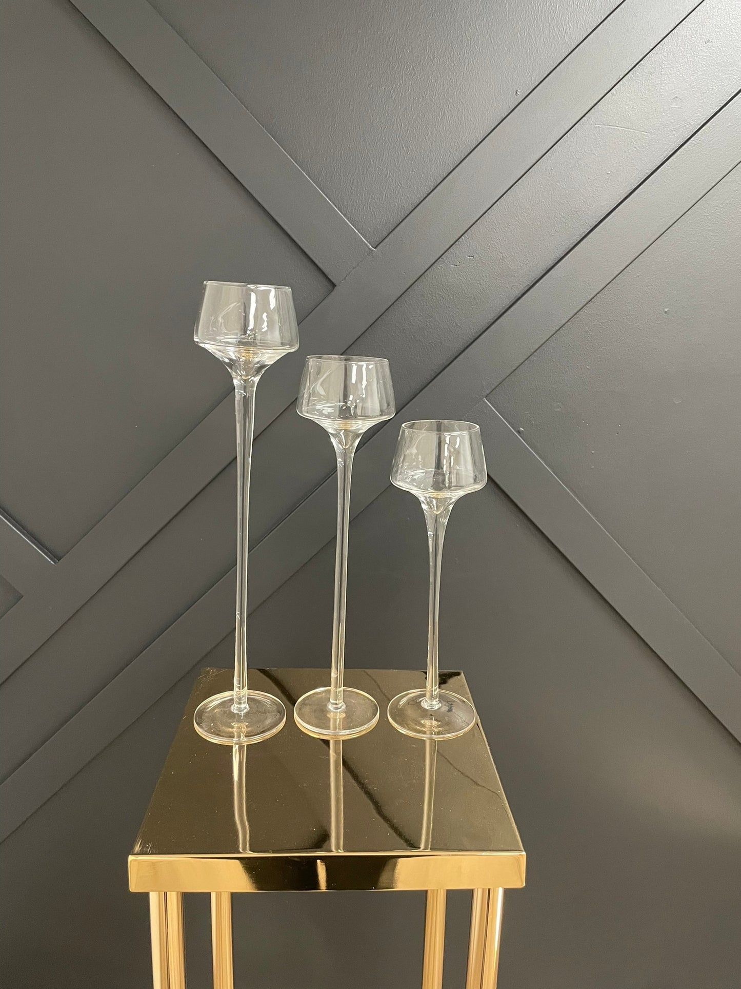 CANDLE HOLDER STANDS (Set of 3 )