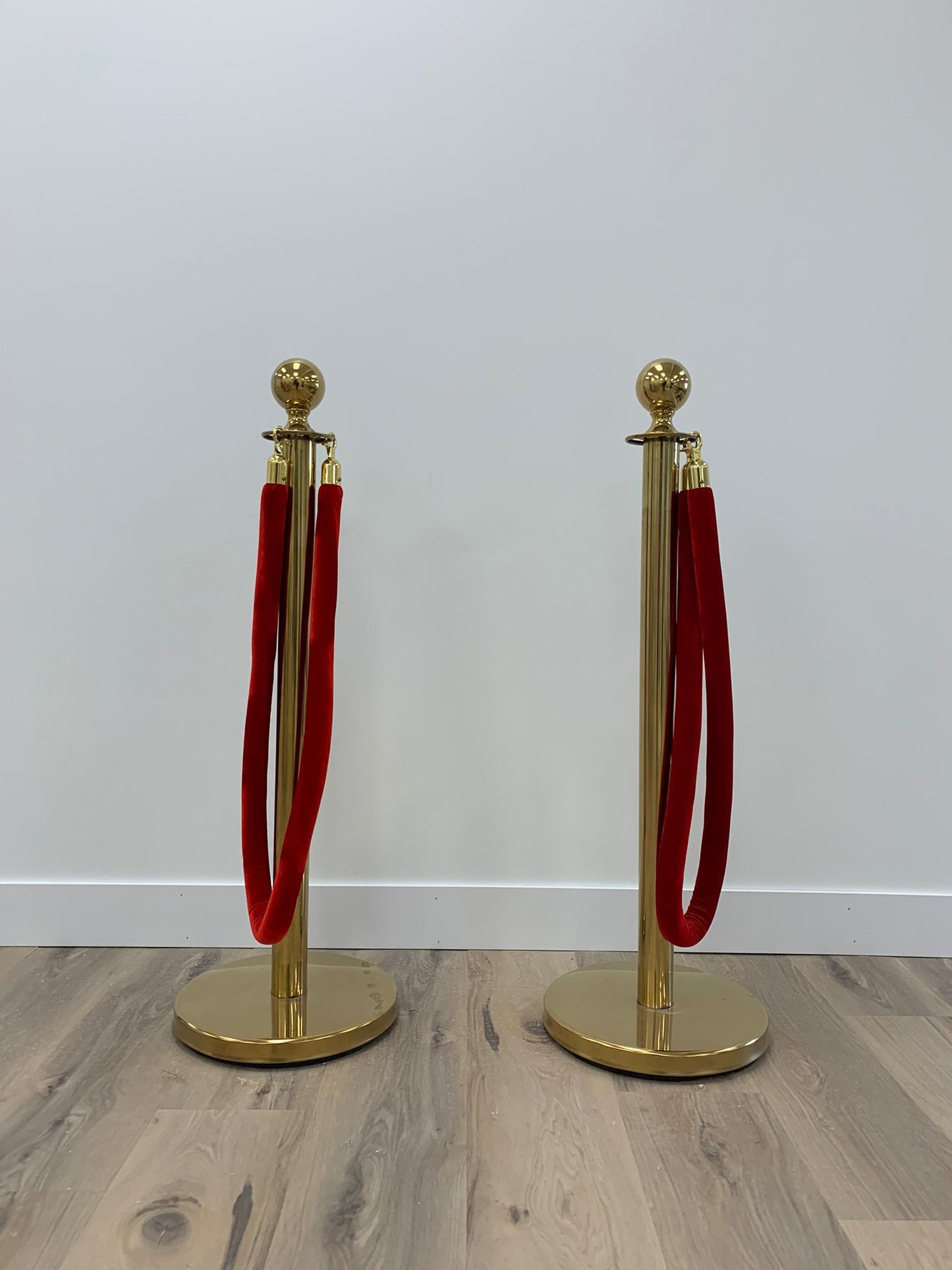 STANCHIONS WITH VELVET ROPE (Sets)