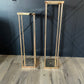 GOLD METAL PLINTHS